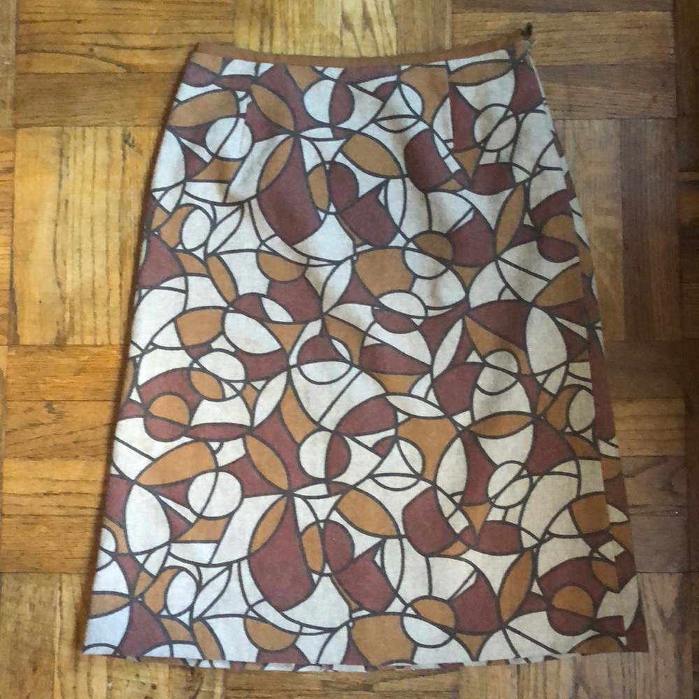 Wool lined skirt from Paris